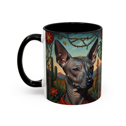Xoloitzcuintli Accent Coffee Mug - Perfect Gift for Dog Lovers