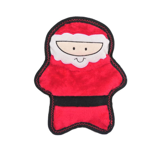 Holiday Z-Stitch Santa Claus Dog Toy