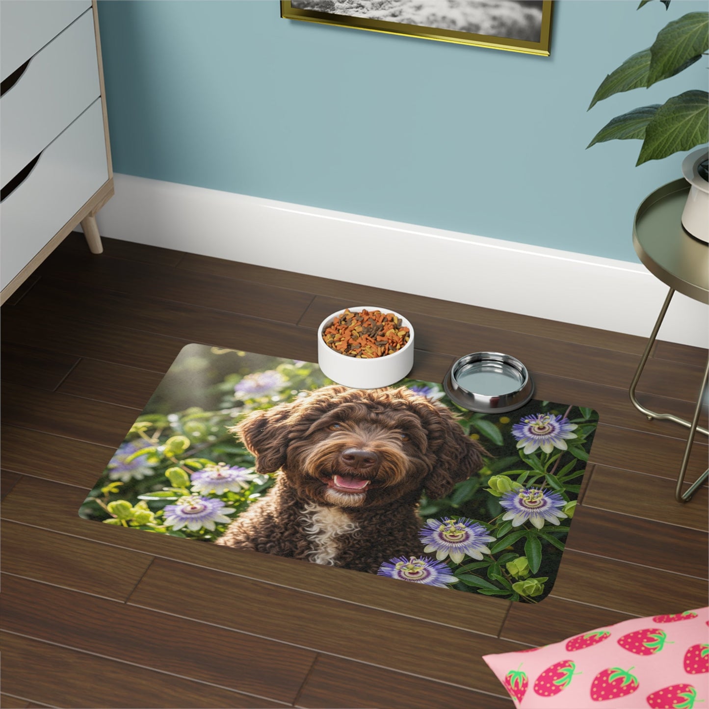 Pet Food Mat (12x18) - Spanish Water Dog