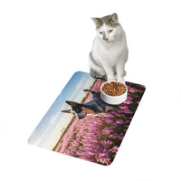 Pet Food Mat (12x18) - Australian Stumpy Tail Cattle Dog