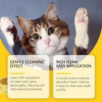 Pet Foot Foam Cleanser Deep Cleaning Dog And Cat Foot Care
