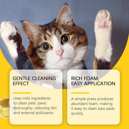 Gentle Dog Paw Foaming Cleanser for Daily Dirt and Grime 1