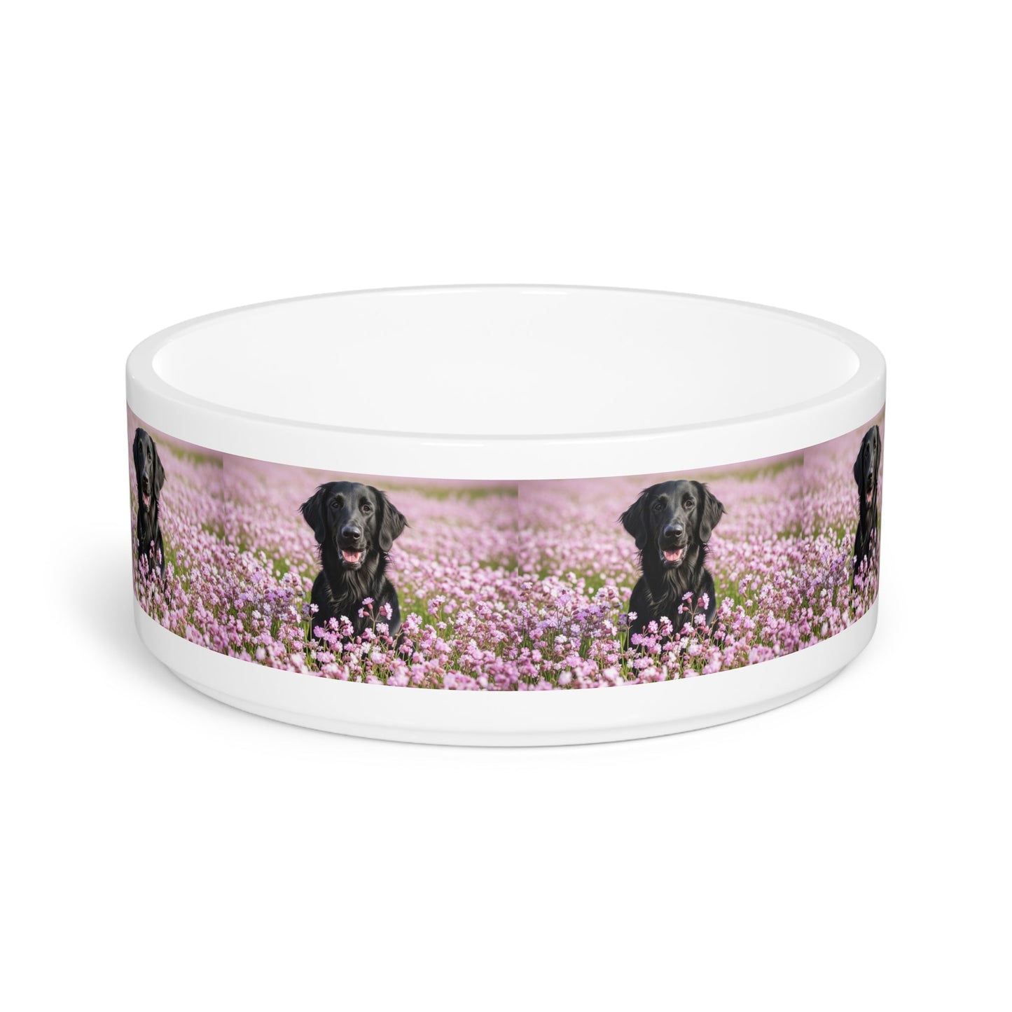 Flat Coated Retriever Pet Bowl