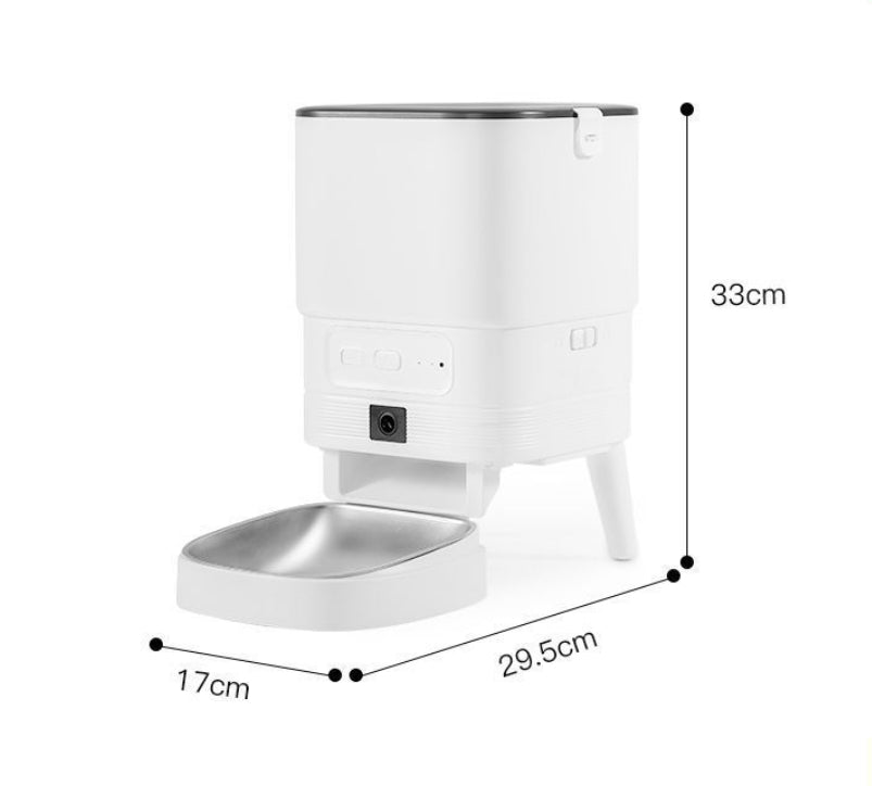 Pet Zen Smart Automatic Feeder for Cats and Dogs Large 6L Cap