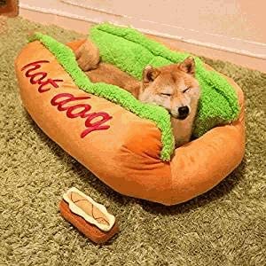 Hot Dog Shaped Pet Bed - Purrfect Pet Kingdom