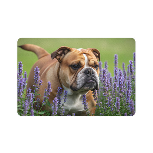 Pet Food Mat (12x18) - British Bulldog