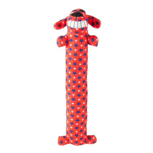 Patriotic Loofa 12” Dog Toy by Multipet