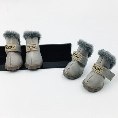 Dog Thick Snow Boots Keep Warm Teddy Autumn And Winter VIP