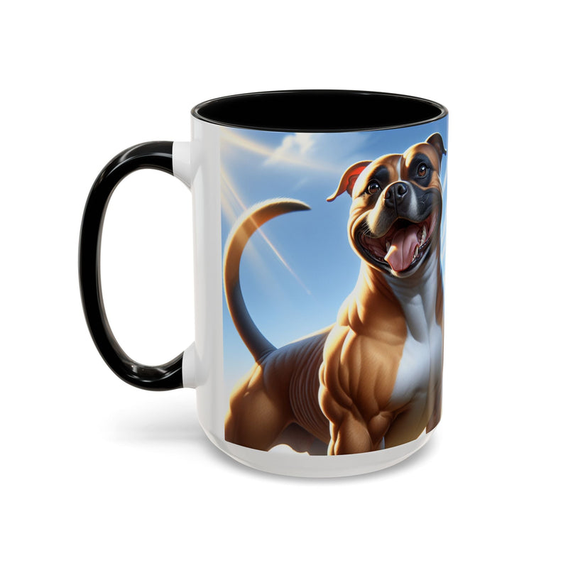 American Staffordshire Terrier Accent Coffee Mug - Perfect Gift for Dog Lovers