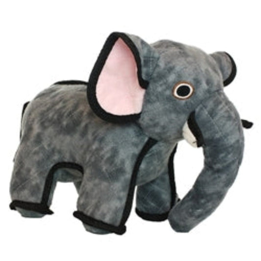Tuffy Zoo Series Emery Elephant Durable Tough Dog Toy - 2 Sizes