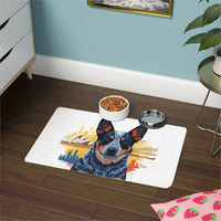 Pet Food Mat (12x18) - Australian Cattle Dog
