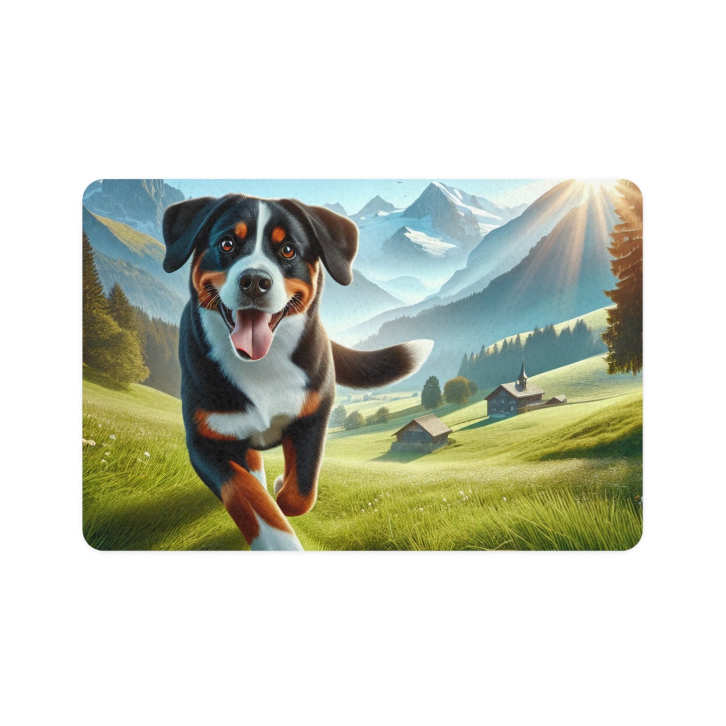 Pet Food Mat (12x18) - Entlebucher Mountain Dog