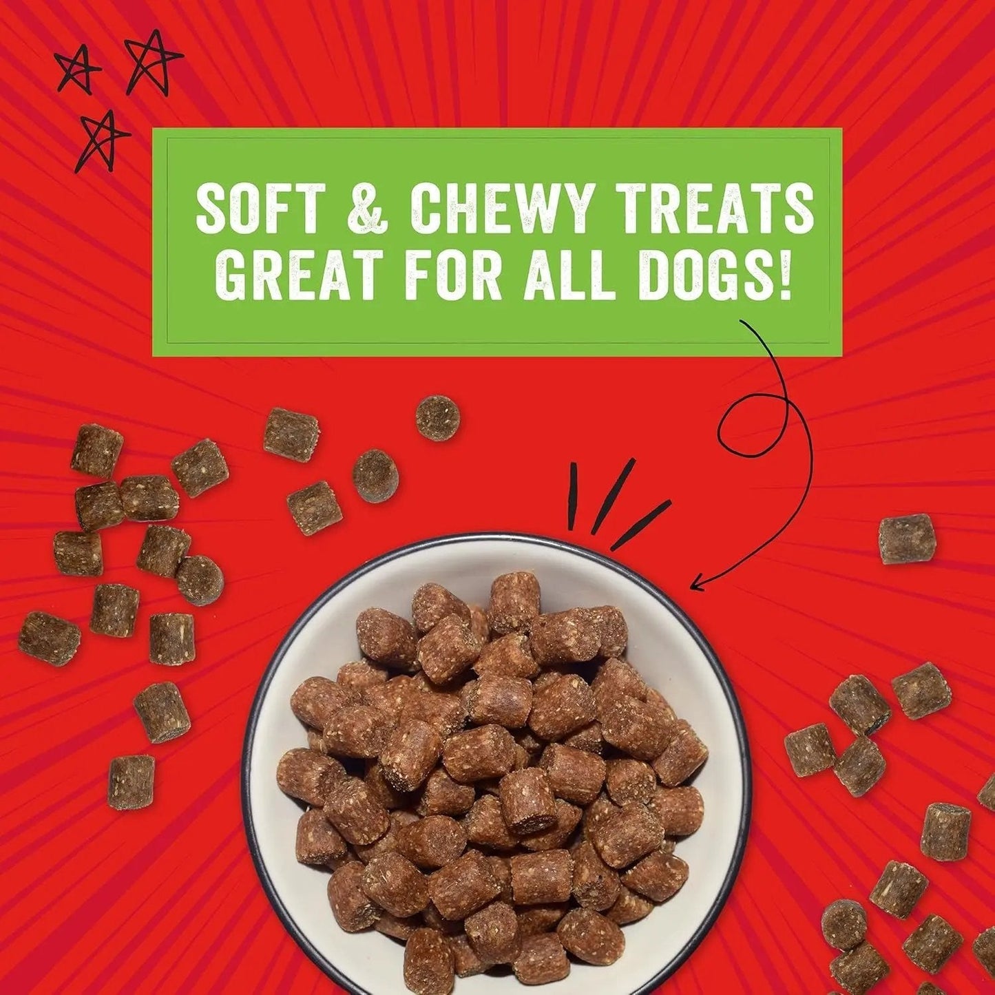Training Dog Treats - Crav'N Bac'N Soft Bacon & Duck Bites - Premium USA Made - Low Calorie Rewards - 8.25Oz