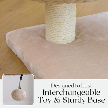 Eco-Friendly Cozy Cat Tree for Play and Rest by PetPals