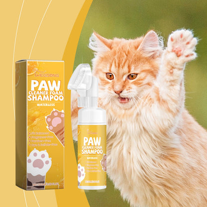Gentle Pet Paw Cleansing Foam for Dogs and Cats Grooming Ca
