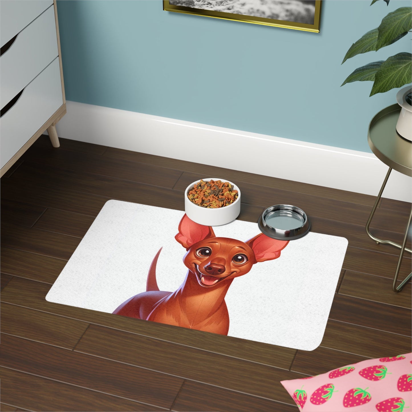 Pet Food Mat (12x18) - Cirneco dell'Etna