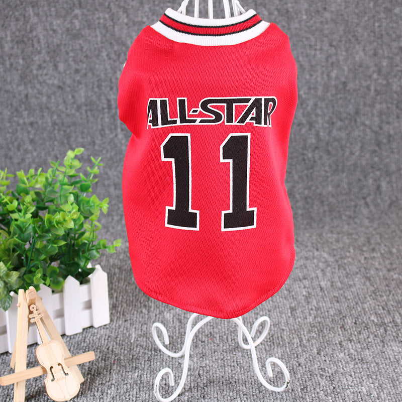 All-Star Number 11 Pet Jersey - Purrfect Pet Kingdom
