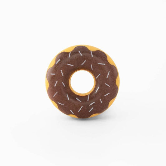 ZippyTuff Donutz Chocolate Dog Toy
