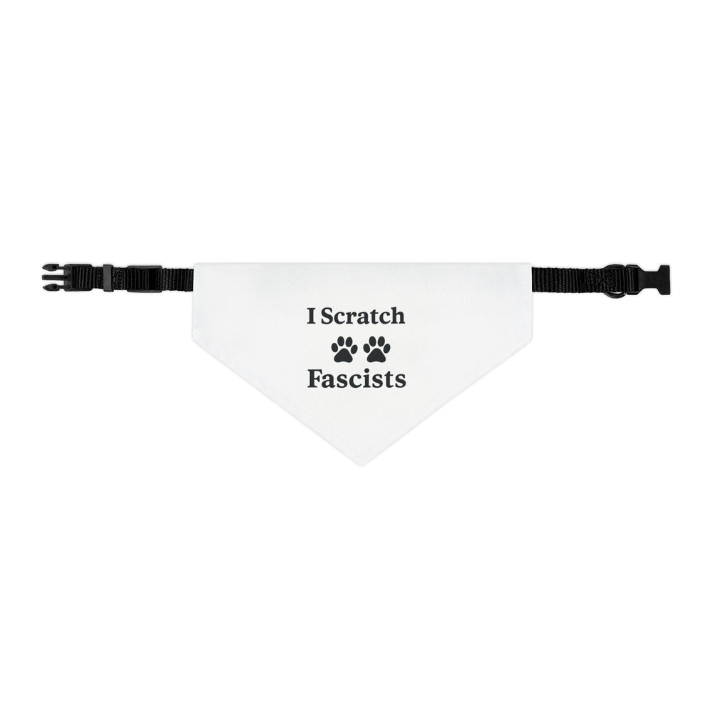 I Scratch Fascists Cat Bandana and Collar