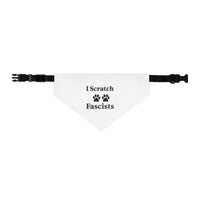 I Scratch Fascists Cat Bandana and Collar