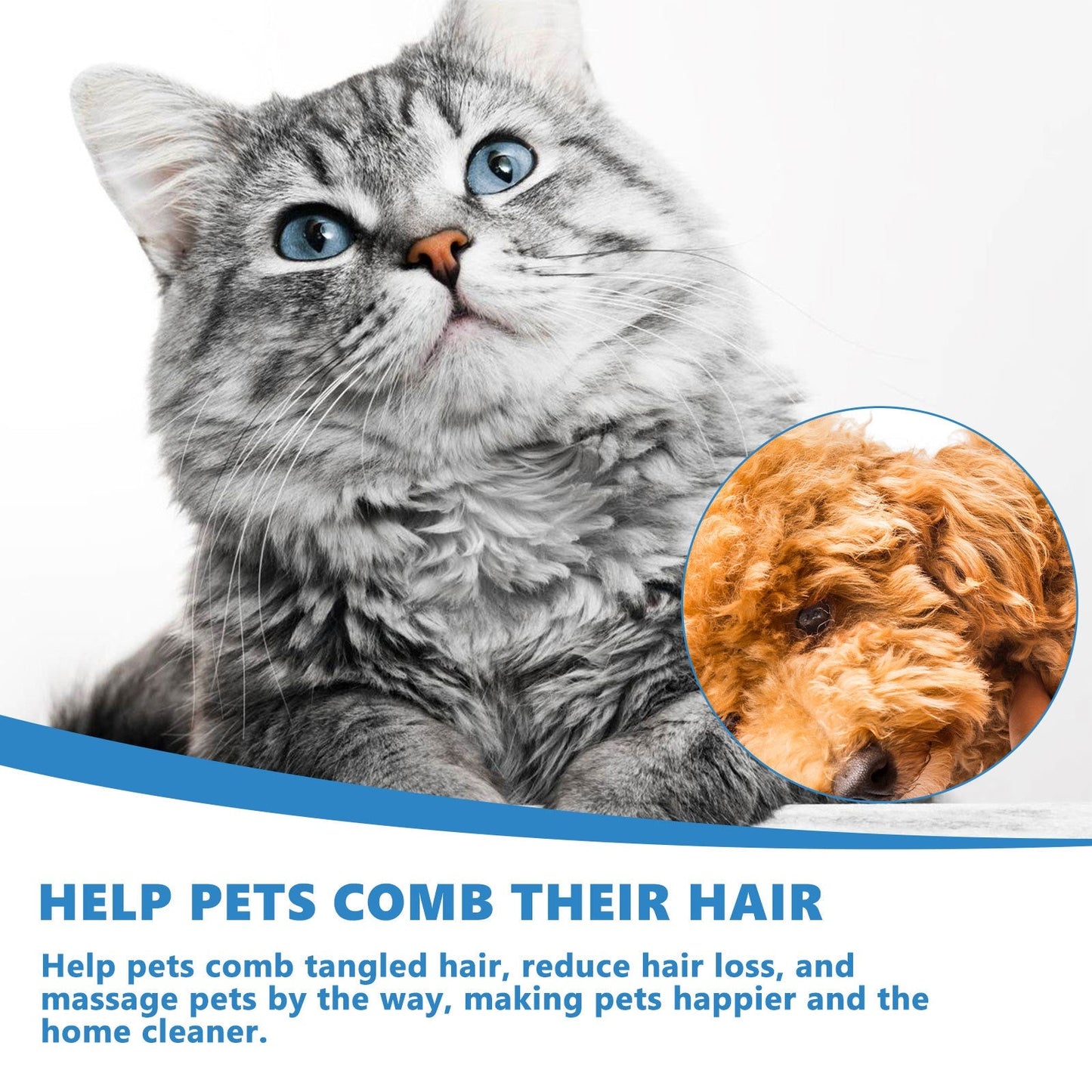 Pet Hair Daily Gentle Cleaning and Scented No-Rinse Care Essence for Cats and Dogs