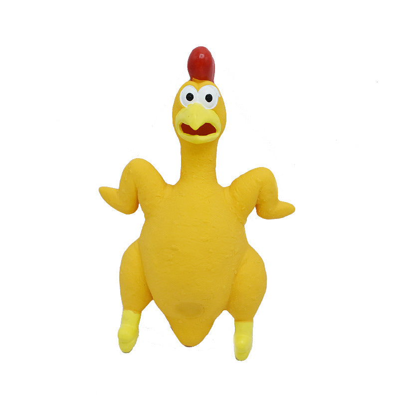 Screaming Chicken Vent Bite-resistant Dog Sound Toy
