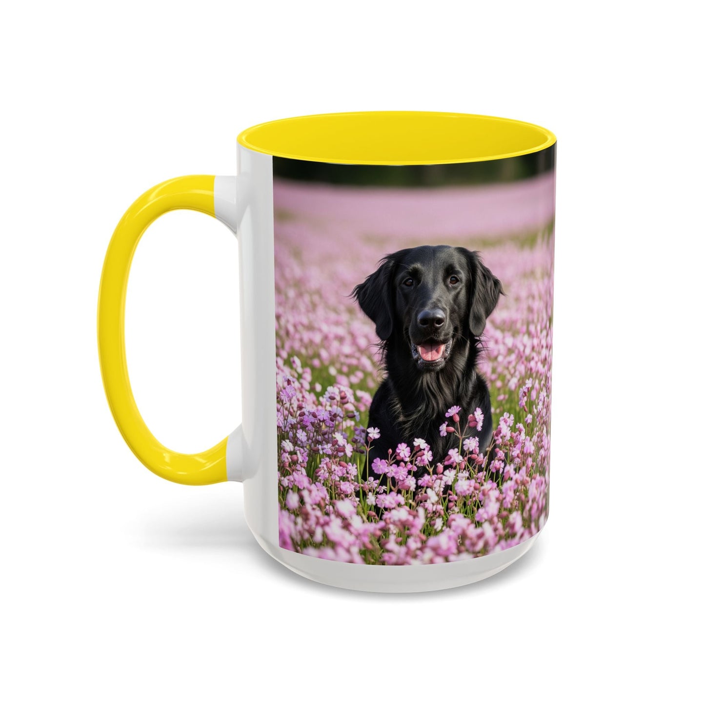 Flat Coated Retriever Accent Coffee Mug - Perfect Gift for