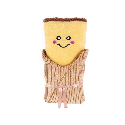 NomNomz Tamale Squeaky Plush Pet Toy