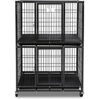 31" Two-Tier Dog Crate 46A