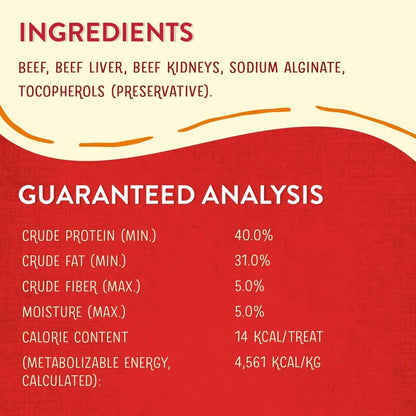 Freeze-Dried Raw Wild Weenies Dog Treats - High-Protein