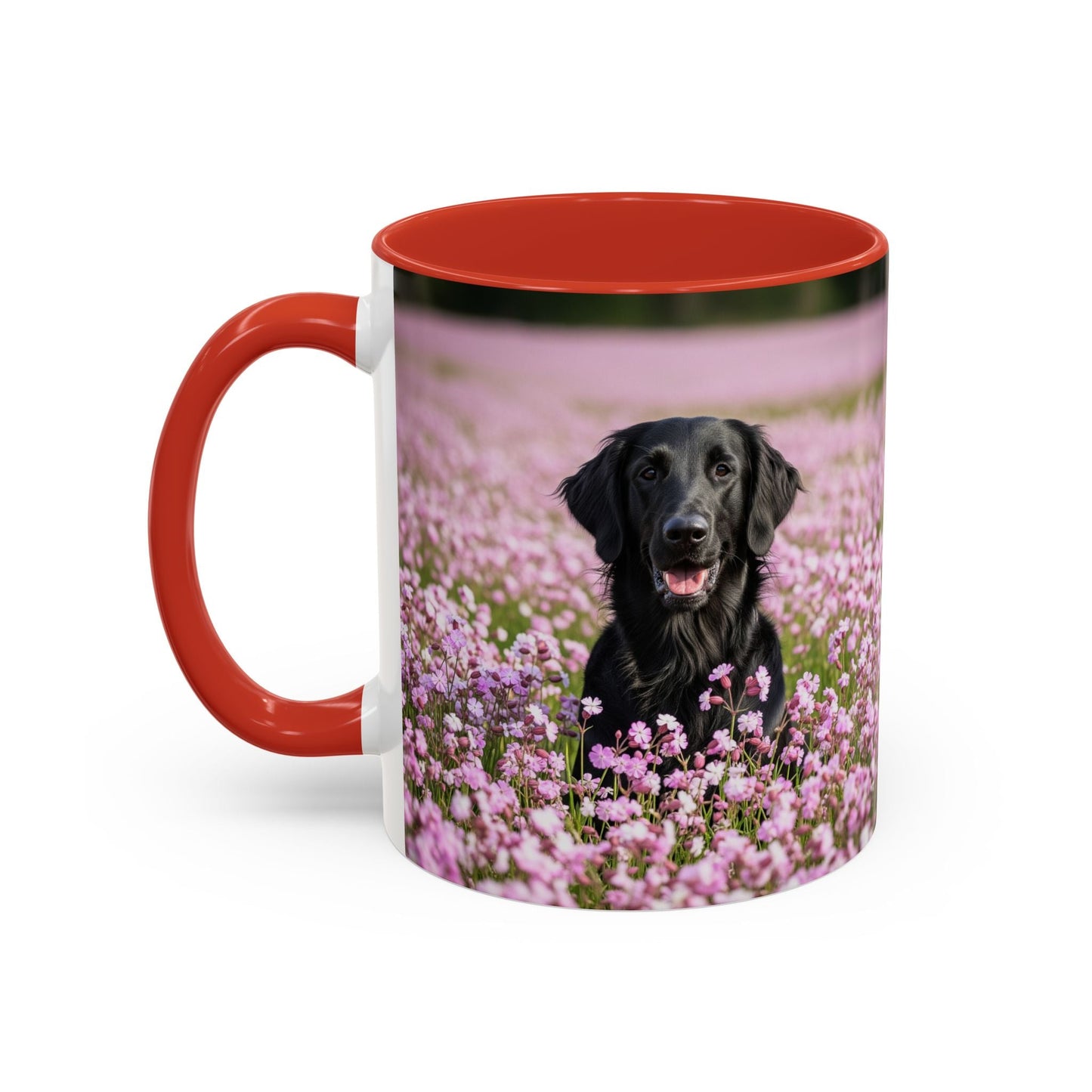 Flat Coated Retriever Accent Coffee Mug - Perfect Gift for