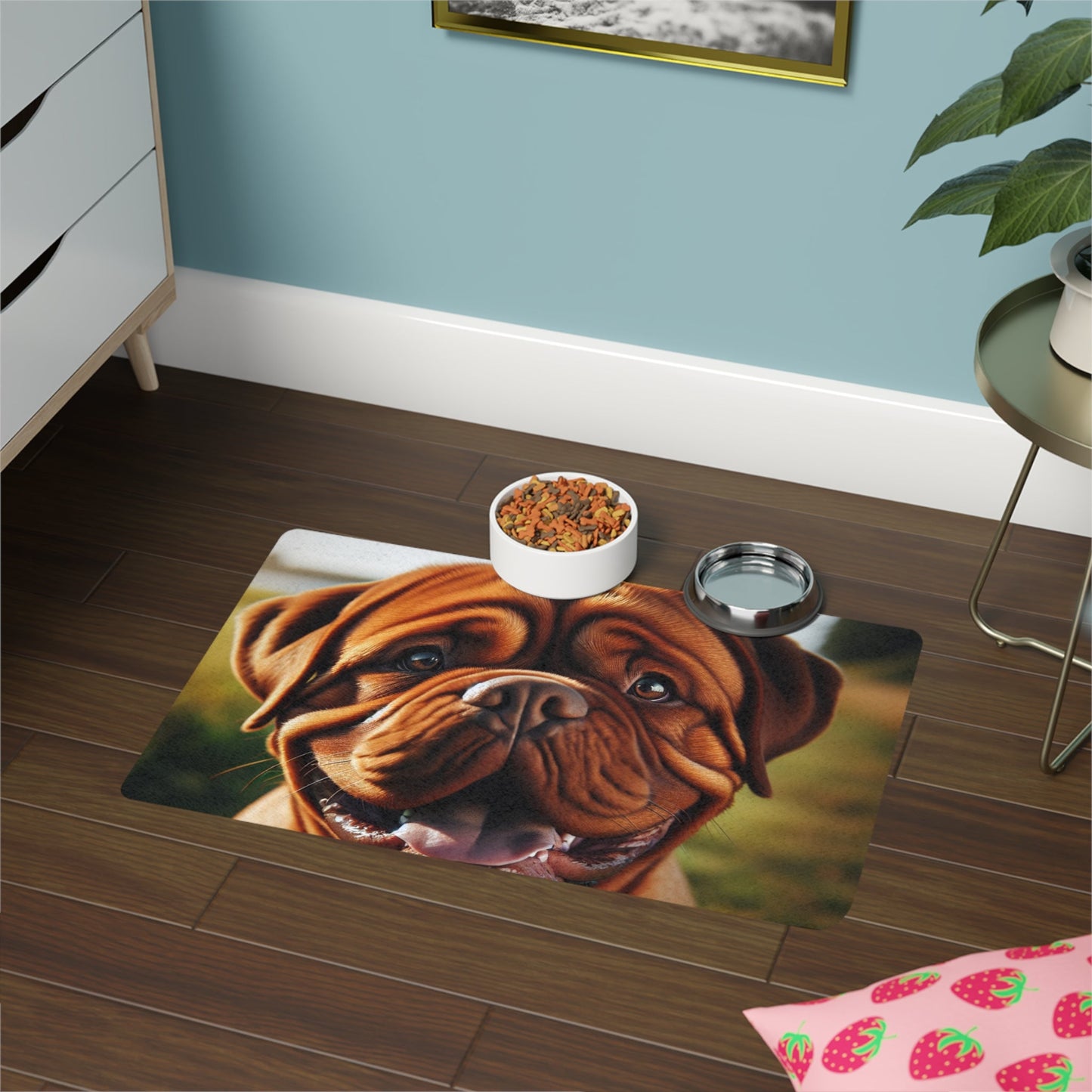 Pet Food Mat (12x18) - Dogue de Bordeaux
