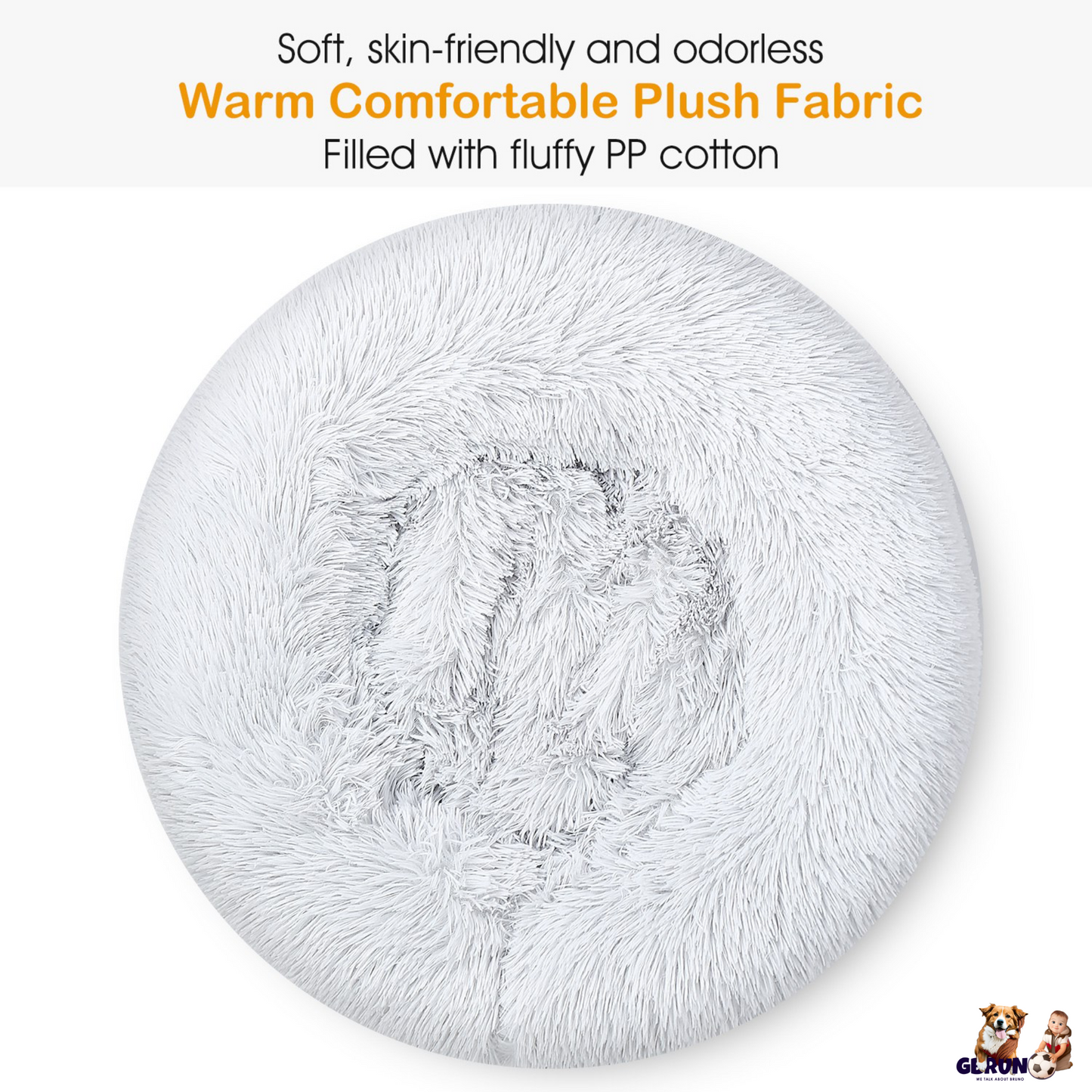 Pet Bed Vibrant Velvet Sleeper Olive Bolster