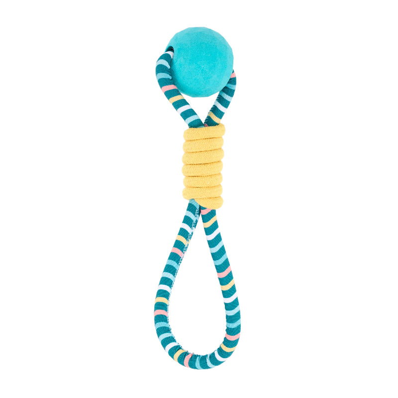 Razzle Rope Tugger Ball Dog Toy