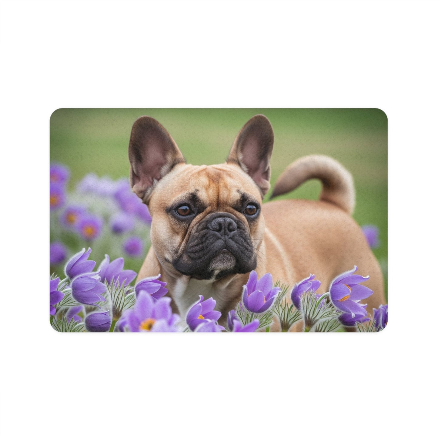 Pet Food Mat (12x18) - French Bulldog