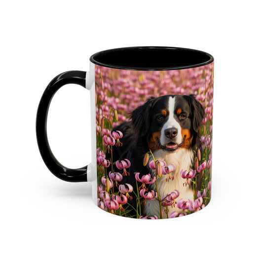 Bernese Mountain Dog Accent Coffee Mug - Perfect Gift for Dog Lovers