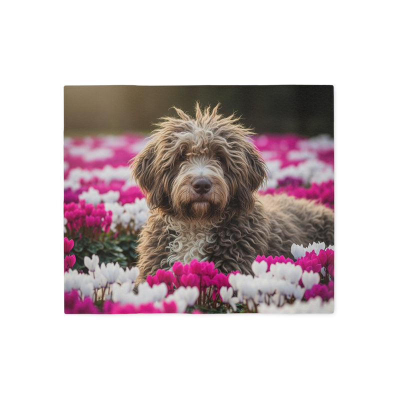 Bergamasco Sheepdog Sweatshirt Blanket