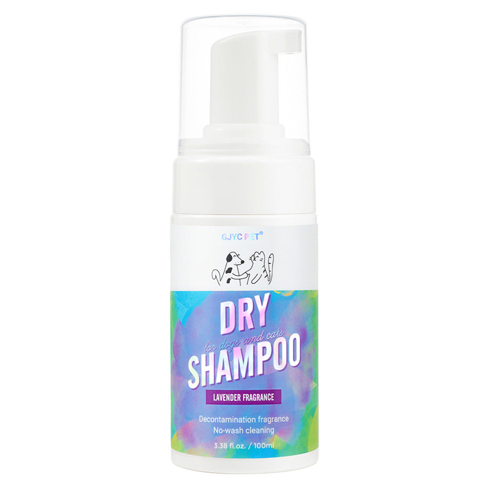Cat Dry Shampoo Bubbles Pet No - Rinse Deodorizing and Fragrant Teddy No - Wash - V.I.P Digital Presence