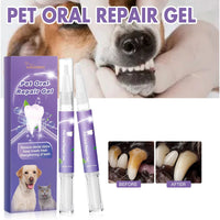 Pet Oral Care Gel for Deep Cleaning of Dog and Cat Teeth Stains and Oral Hygiene