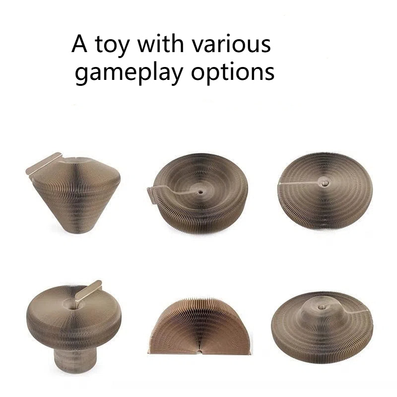 Creative accordion cat scratching board pet supplies decompression grinding claws corrugated paper cat specific - Purrfect Pet Kingdom