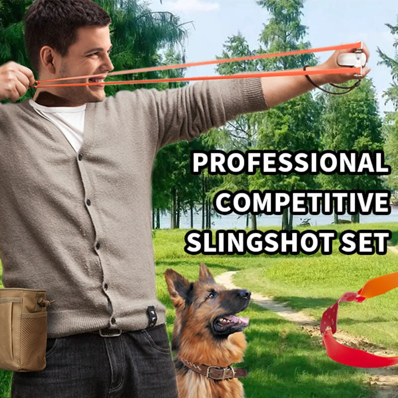 Titanium Alloy Slingsshot Integrated Clip Extended Hand Guard Cover Outdoor Hunting And Shooting Competitive Slingshot - Purrfect Pet Kingdom
