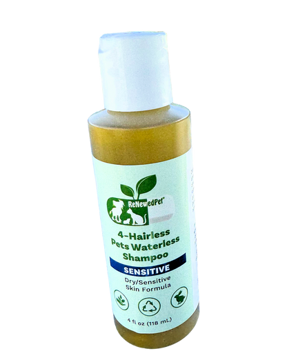 Premium Waterless Shampoo for Hairless Pets Sensitive Skin