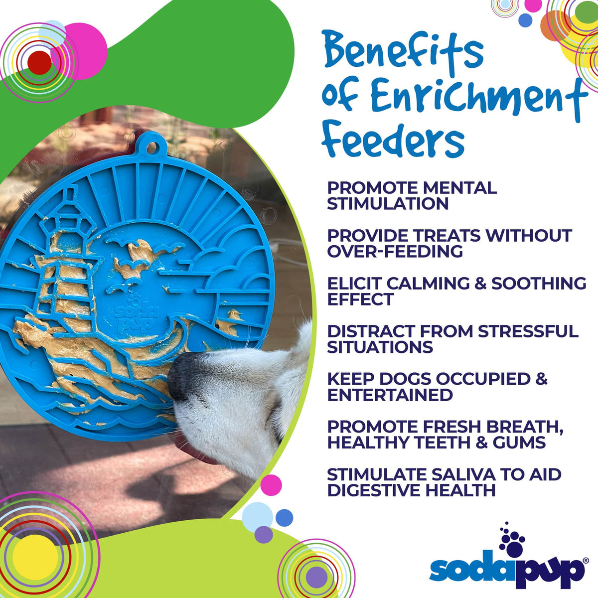 Lighthouse Emat Enrichment Lick Mat For Dogs And Cats With - gallery image 5