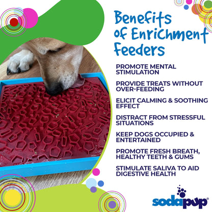 Vino Dog eMat - Enrichment Lick Mat For Dogs and Cats |