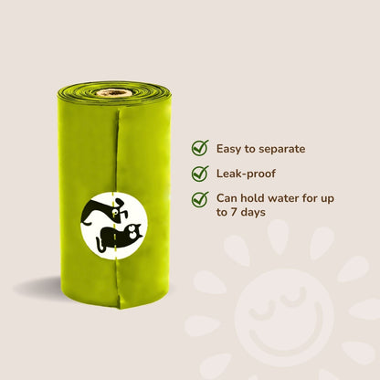 Plant-based Dog Poop Bags