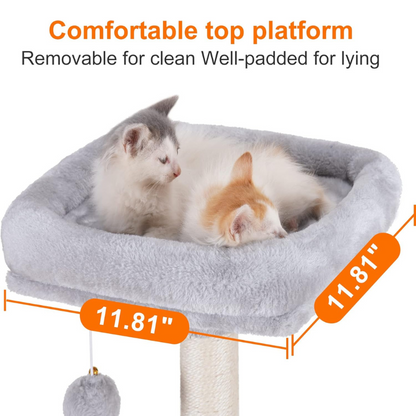 Cat Tree Small Hammock Compact Tower Furniture 🐱