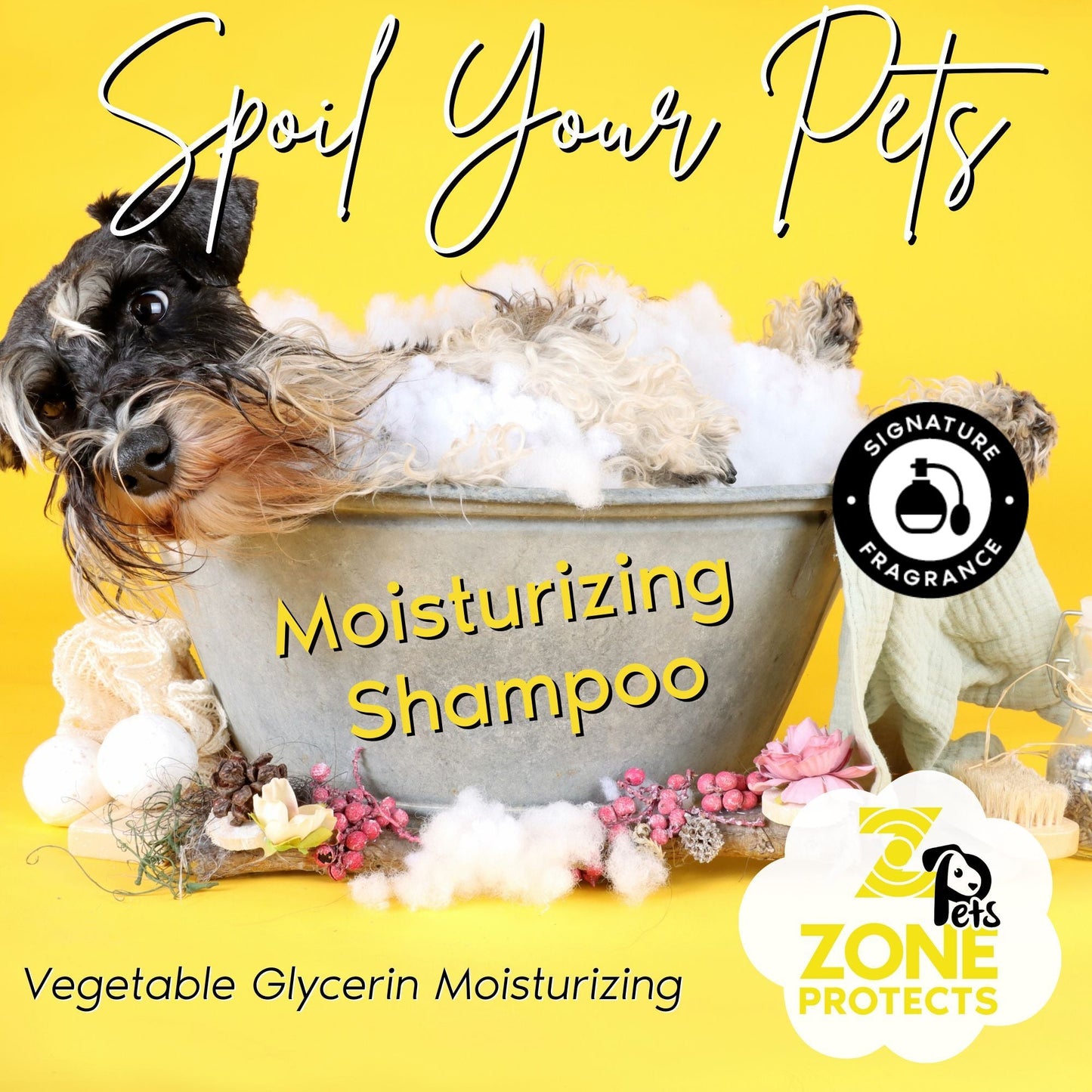 Deep Hydrating Pet Shampoo for Silky Smooth and Shiny Coats