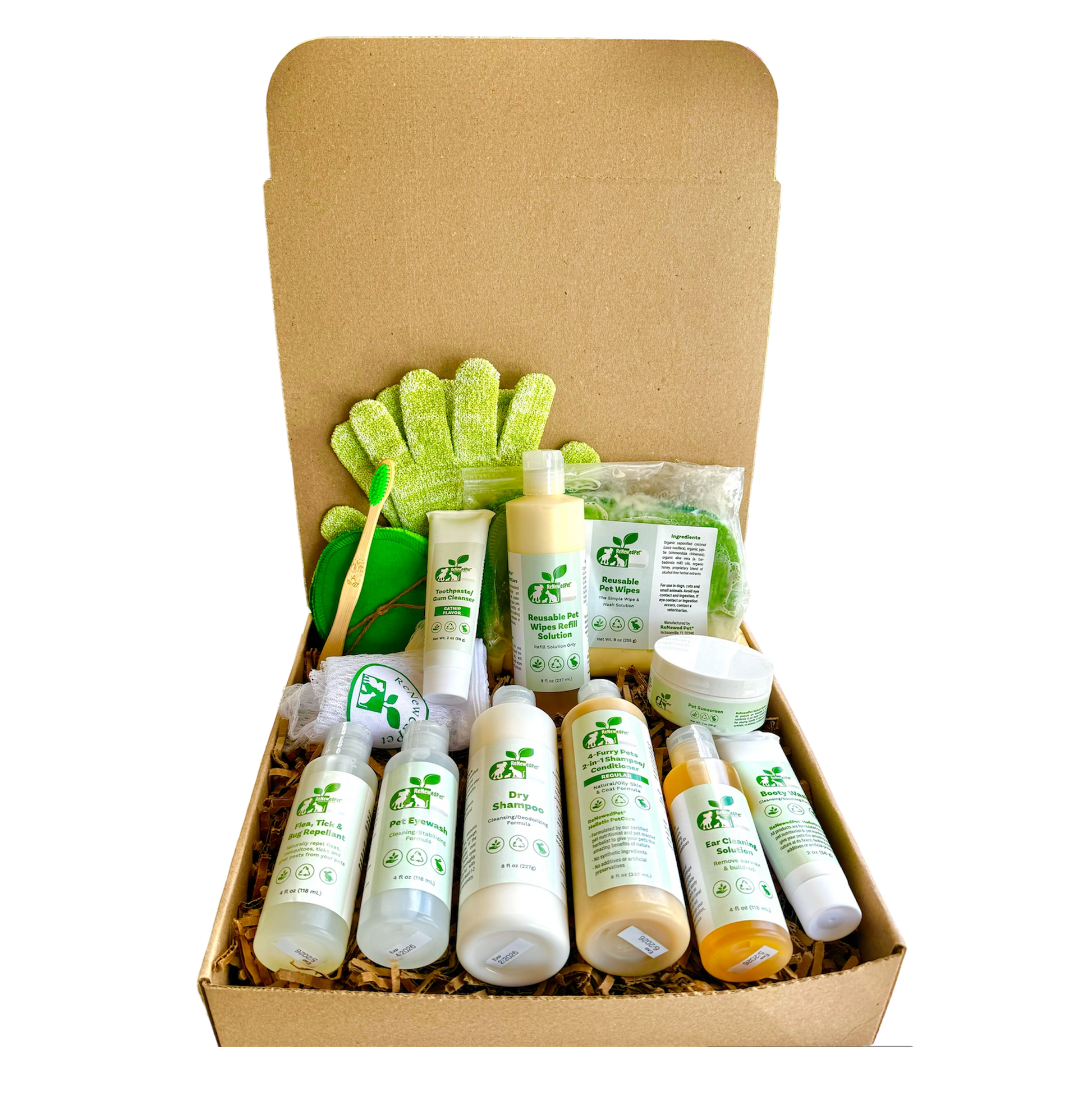 4 - FURRY PETS ULTIMATE GROOMING KIT - 4 Furry Friends - ReNewedPet