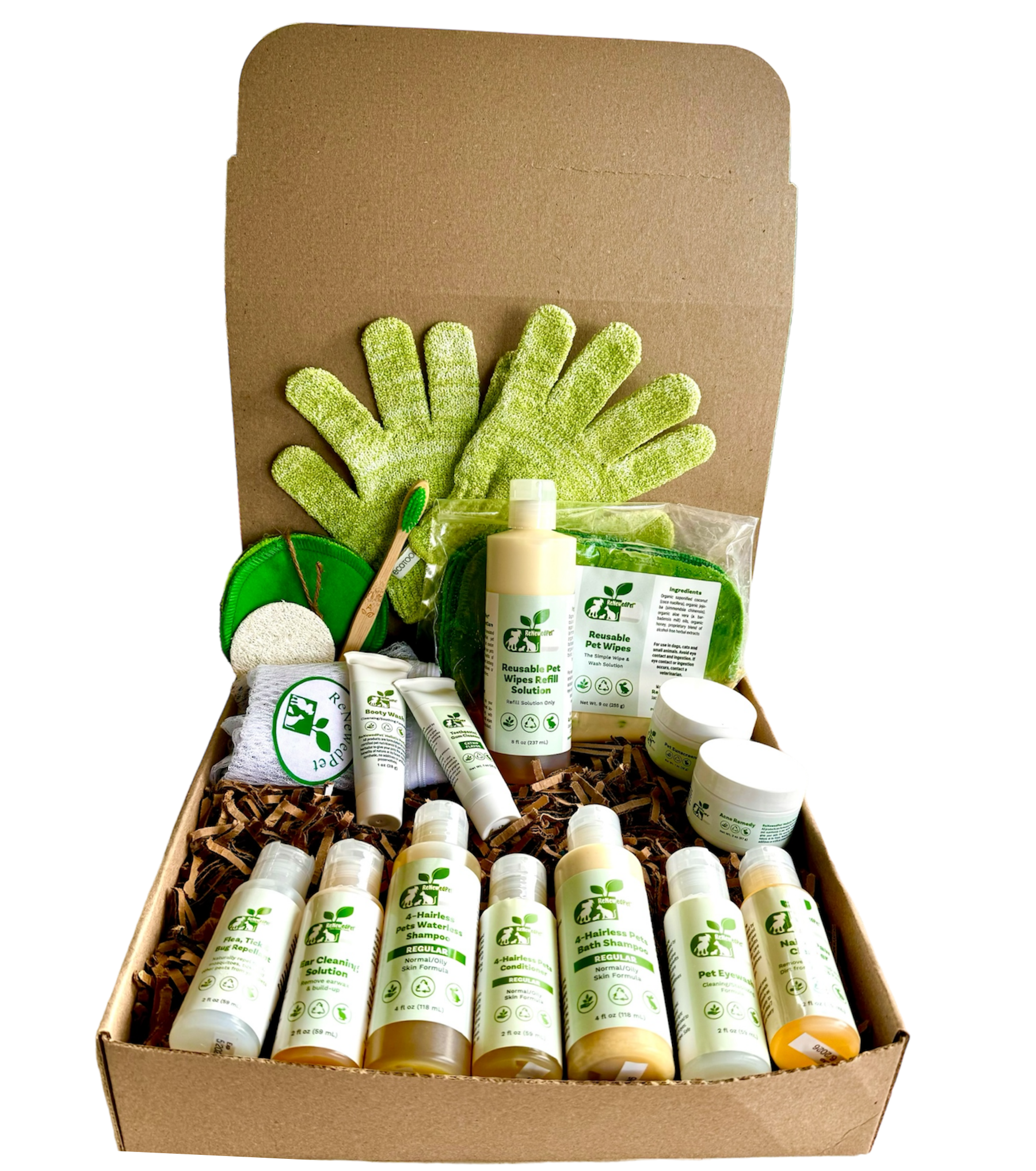 4 - HAIRLESS PETS ULTIMATE GROOMING KIT - 4 Nudie Pets - ReNewedPet