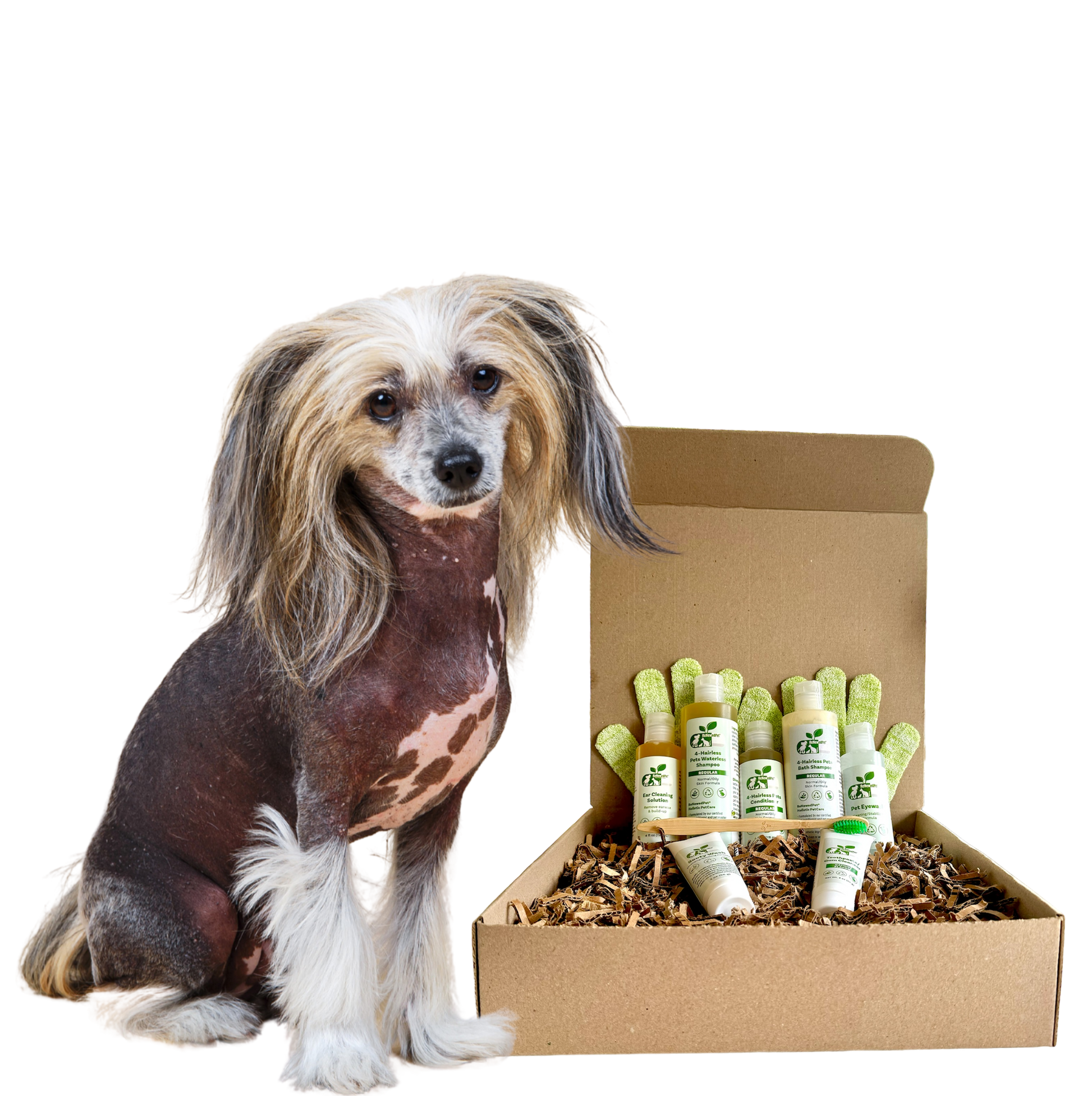 4 - HAIRLESS PETS *DOG SENSITIVE KIT - 4 Nudie Pets - ReNewedPet
